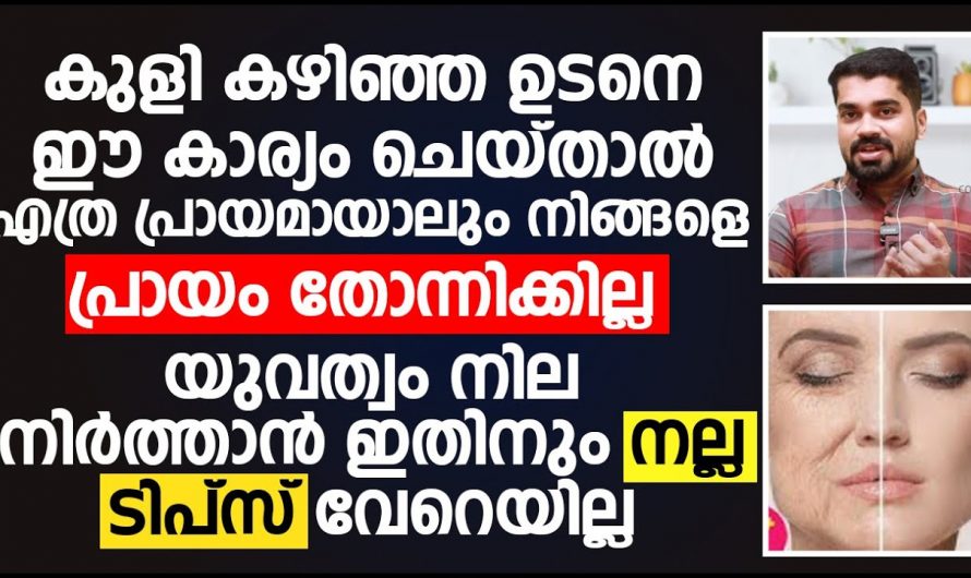 ചർമ്മം കണ്ടാൽ പ്രായം തോന്നില്ല എന്ന് ഇനി നിങ്ങളെ കാണുമ്പോഴും പറയും.