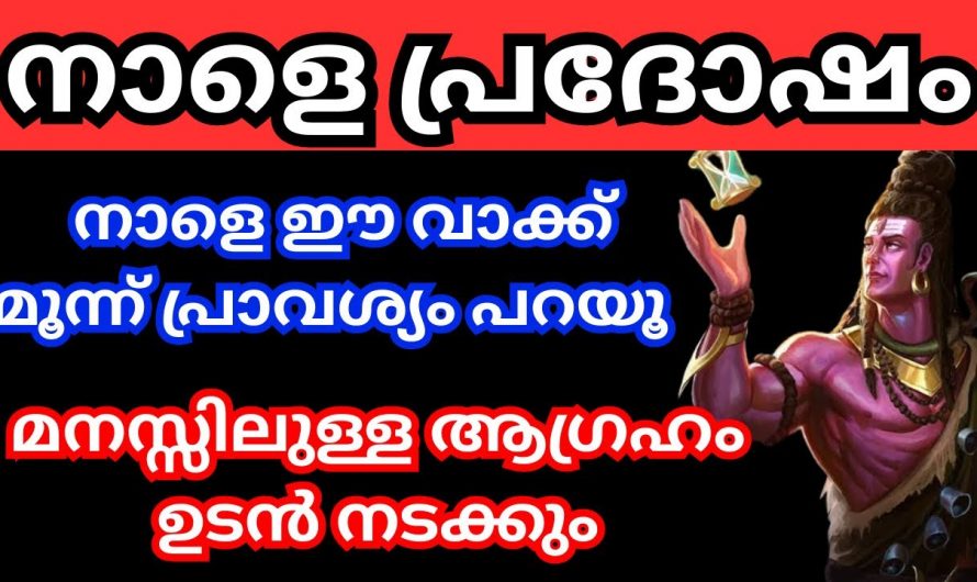 പരമശിവൻ പ്രസാദിക്കും. എന്ത് ആഗ്രഹം പറഞ്ഞാലും നടക്കും.