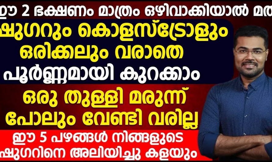 ഒരു മരുന്നും ഇല്ലാതെ ഇനി നിങ്ങൾക്കും പ്രമേഹം നിയന്ത്രിക്കാം.