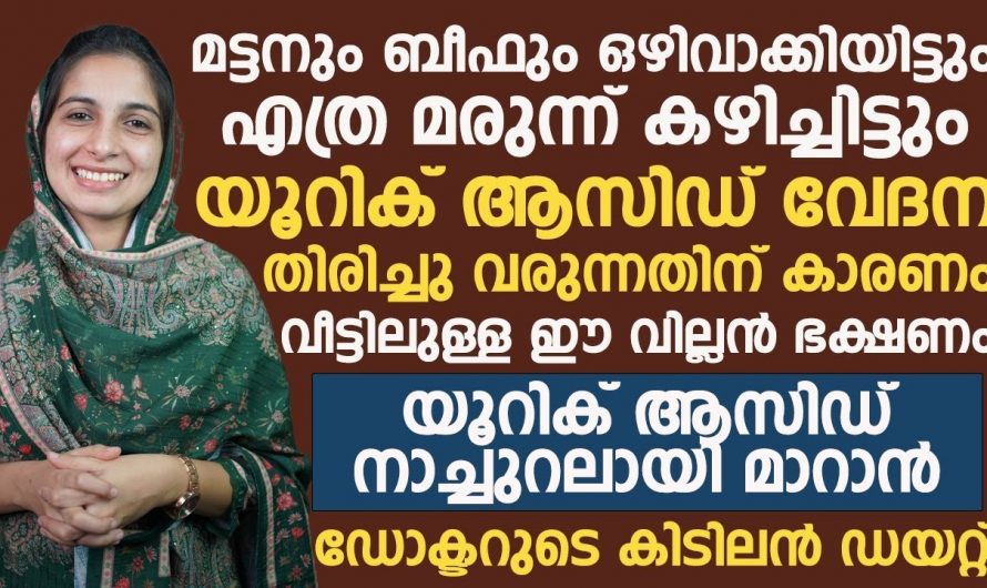 എന്ത് ചെയ്തിട്ടും യൂറിക്കാസിഡ് കുറയുന്നില്ലേ, യഥാർത്ഥ വില്ലൻ ഇവനാണ്.