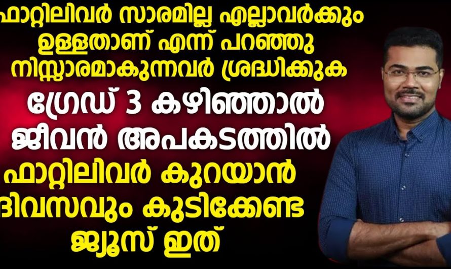 ദിവസവും ഈ ജ്യൂസ് ഒരു ഗ്ലാസ് കുടിച്ചാൽ തന്നെ പകുതി രോഗവും മാറും. നിങ്ങളും ഫാറ്റി ലിവറിന്റെ അടിമയാണോ