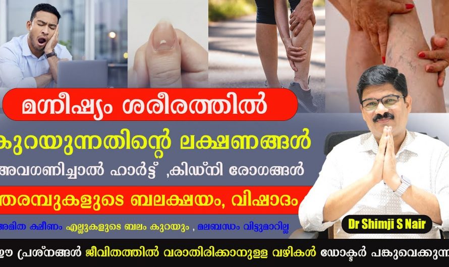 മനുഷ്യ ശരീരത്തിന് മഗ്നീഷത്തിന്റെ ആവശ്യകത എത്രത്തോളം എന്ന് അറിയാമോ. മഗ്നീഷ്യം കുറയുമ്പോൾ നിങ്ങളുടെ ശരീരത്തിൽ സംഭവിക്കുന്നത്.