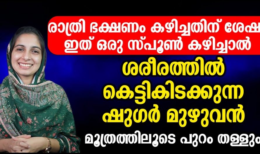 നിങ്ങൾ ഒരു പ്രമേഹ രോഗിയാണോ നിർബന്ധമായും ഈ കാര്യങ്ങൾ അറിഞ്ഞിരിക്കണം.