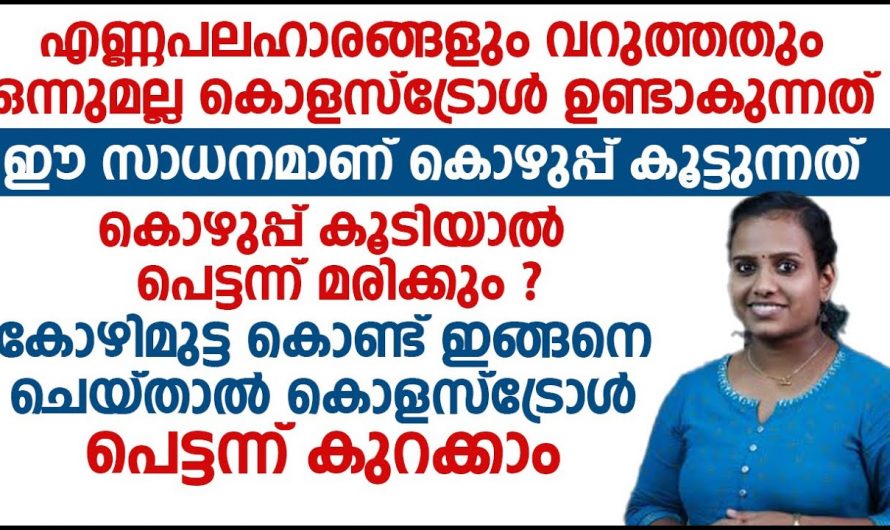 കെട്ടിക്കിടക്കുന്ന കൊളസ്ട്രോളിന് മുഴുവൻ ഇത് ഉരുക്കി കളയും