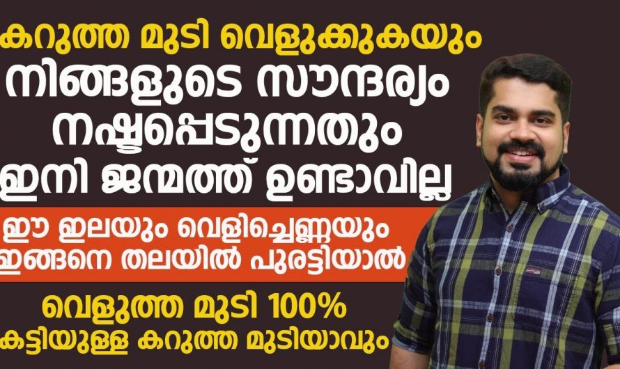 വെറും 15 ദിവസം ഇങ്ങനെ ചെയ്താൽ മതി നിങ്ങളുടെ മുടി കട്ട കറുപ്പാകും.