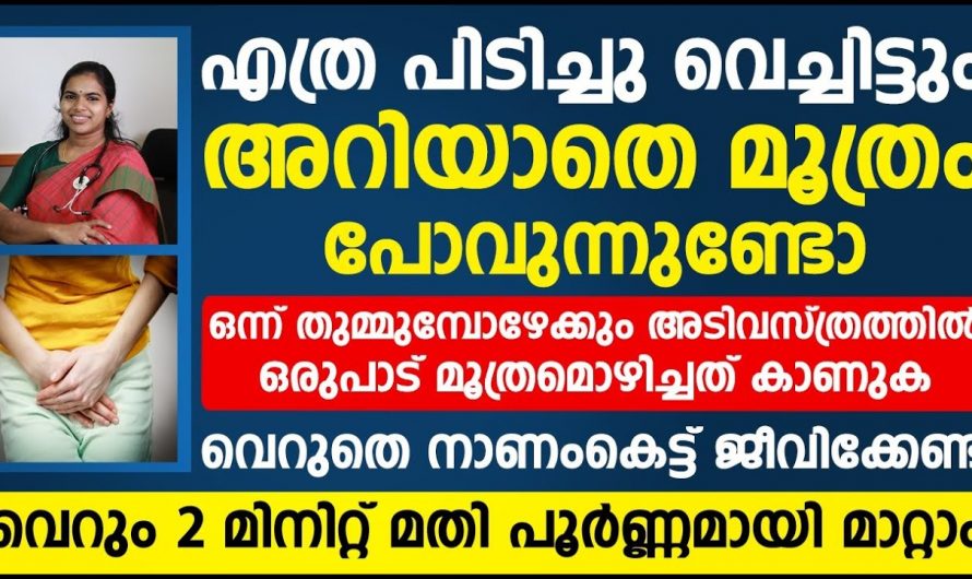 ഒന്ന് തുമ്മിയാൽ മൂത്രം പോകുന്ന അവസ്ഥയുണ്ടോ, നിങ്ങളും ഇങ്ങനെ പ്രയാസപ്പെടുന്നവരാണോ