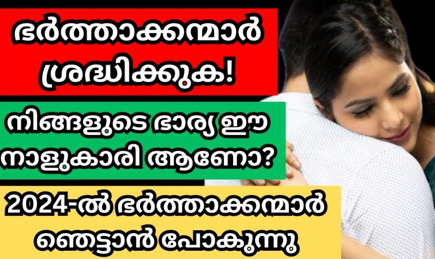 ഈ നക്ഷത്രത്തിൽ ജനിച്ച ഭാര്യയാണ് നിങ്ങളുടെ ഏറ്റവും വലിയ സൗഭാഗ്യം