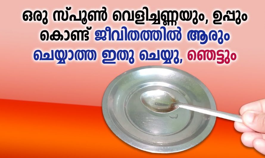 ഉപ്പും വെളിച്ചെണ്ണയും ഉണ്ടെങ്കിൽ ഉറപ്പായും ചെയ്തു നോക്കൂ