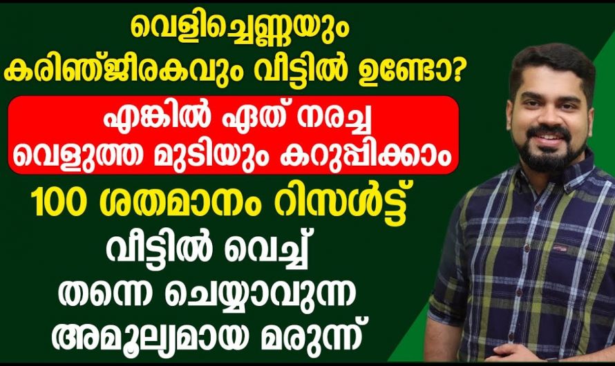 ഇങ്ങനെ ചെയ്താൽ നരച്ച മുടി ഒന്നു പോലും ഇനി അവശേഷിക്കില്ല