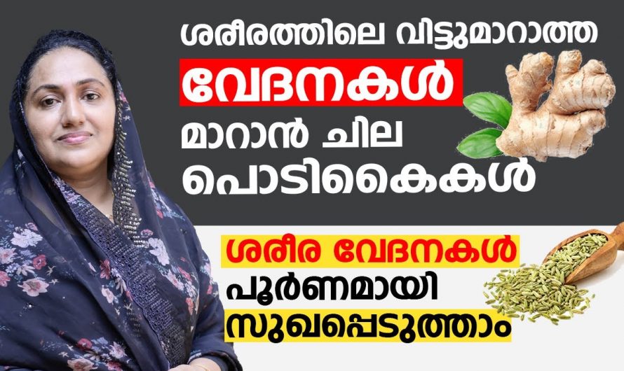 ഏത് വേദനയും മാറാനുള്ള പൊടിക്കൈ ഡോക്ടർ പറയുന്നു