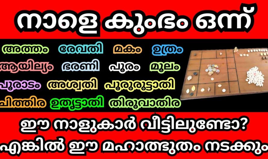 നിങ്ങളും ഈ നക്ഷത്രക്കാരാണ് എങ്കിൽ നാളെ പ്രതീക്ഷിക്കാത്ത പലതും സംഭവിക്കും