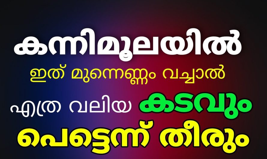 കണ്ണി മൂലയിൽ ഇതുണ്ടെങ്കിൽ നിങ്ങൾ അറിയാതെ വരും സമ്പത്ത്