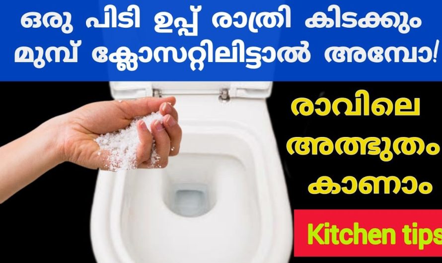 കുറച്ച് ഉപ്പ് ഉണ്ട് എങ്കിൽ കാര്യങ്ങൾ ഇനി വളരെ എളുപ്പമാണ്, ഈ സൂത്രവിദ്യകൾ നിങ്ങൾക്കും ഉപകാരപ്പെടും