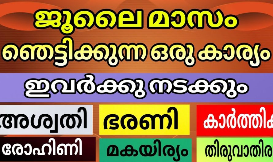 ഇനിയങ്ങോട്ട് നിങ്ങൾക്ക് നേട്ടത്തിന്റെ ചാകര തന്നെയായിരിക്കും