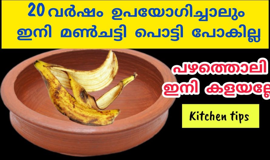 വർഷം എത്ര കഴിഞ്ഞാലും മൺചട്ടിയിൽ ഒരു വിള്ളൽ പോലും വരില്ല