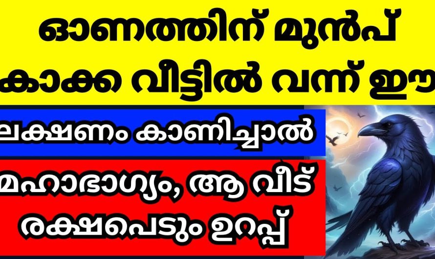 സന്ധ്യയ്ക്ക് വിളക്ക് വയ്ക്കുമ്പോൾ ഇങ്ങനെയൊരു ശബ്ദം നിങ്ങൾ കേൾക്കാറുണ്ടോ