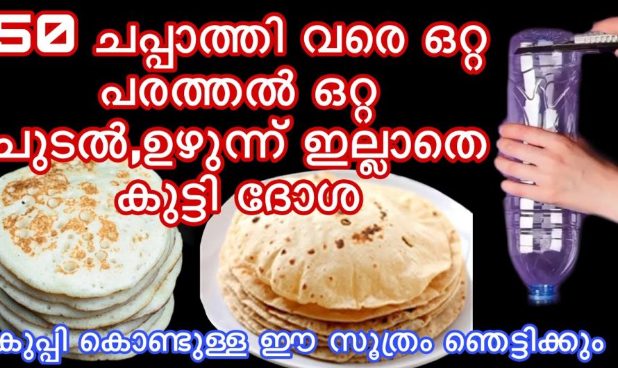 മുഴുവൻ ചപ്പാത്തിയും ഇനി ഒരുമിച്ച് പരത്തം ഒരുമിച്ച് വേവിക്കാം