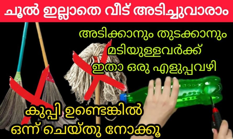 ഒരു പ്ലാസ്റ്റിക് കുപ്പി ഉണ്ടെങ്കിൽ ഇനി എന്താ നടക്കാത്തെ