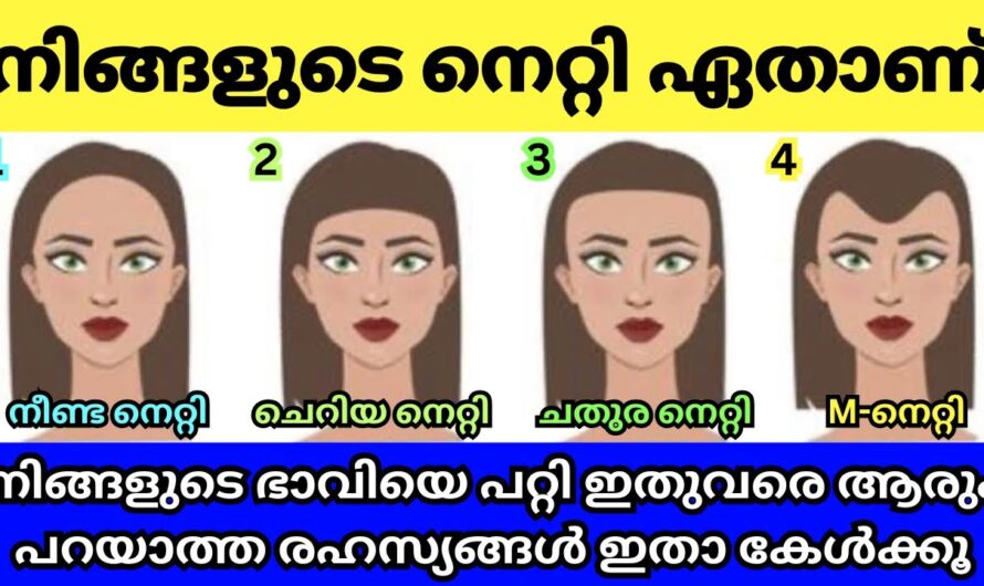 നിങ്ങളുടെ നെറ്റി ഇത്തരത്തിൽ ആണോ? അറിയൂ ഒരു രഹസ്യമുണ്ട്