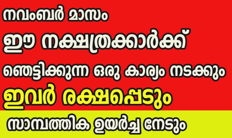 ഈ നക്ഷത്രക്കാരുടെ ഉയർച്ച കണ്ടു ശത്രുക്കൾ പോലും അസൂയപ്പെടും…