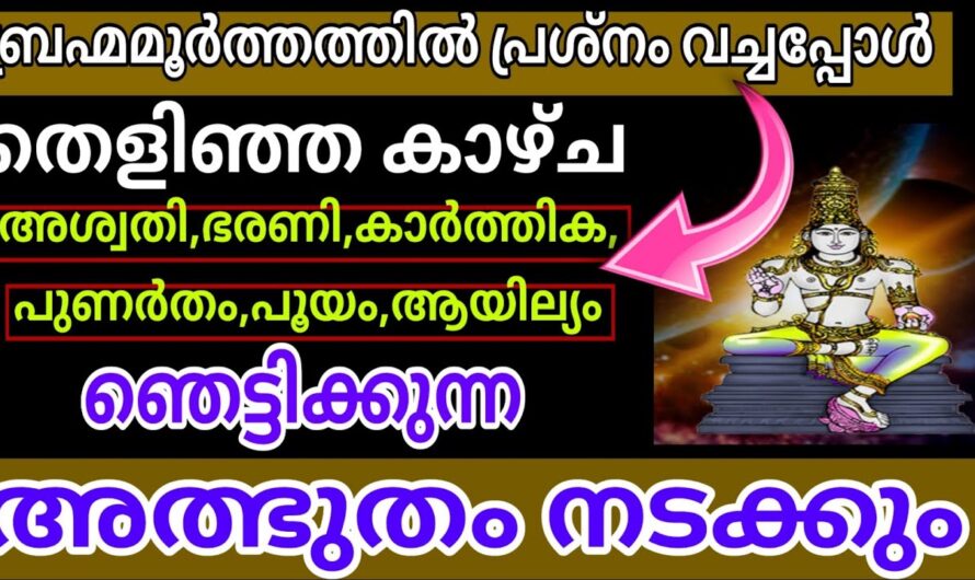 ഈ നാളുകാർ വീട്ടിൽ ഉണ്ടെങ്കിൽ സൗഭാഗ്യത്തിന്റെ പെരുമഴ, ഇന്നുമുതൽ രാജയോഗം…