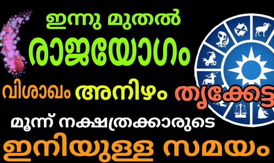 ഈ മൂന്നു നാളുകാർ റോക്കറ്റ് പോലെ കുതിച്ചുയരും, ഇവർക്ക് കോടീശ്വരയോഗം…