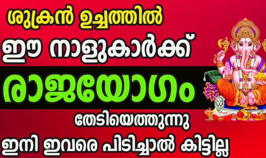 ഈ നാളുകാർ ഇനി റോക്കറ്റ് പോലെ പറന്നുയരും, ഇവർക്ക് മഹാഭാഗ്യം…